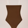 Intimates trägerloser Bodys in Chestnut