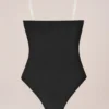 Intimates trägerloser Bodys in Schwarz
