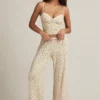 Isalie Modal-Camisole-Pyjama-Oberteil mit Zitronenprint