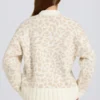 Jacquard-Strick-Oversize-Pullover in Ice Jacquard-Strick-Oversize-Pullover in Ice