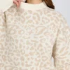 Jacquard-Strick-Oversize-Pullover in Ice Jacquard-Strick-Oversize-Pullover in Ice