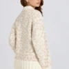 Jacquard-Strick-Oversize-Pullover in Ice Jacquard-Strick-Oversize-Pullover in Ice