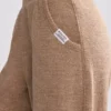 Jogginghose aus Frottee mit weitem Bein in Mokka-Braun Jogginghose aus Frottee mit weitem Bein in Mokka-Braun