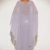 Jovelle transparenter, drapierter Chiffon-Umhang in Lila Jovelle transparenter, drapierter Chiffon-Umhang in Lila