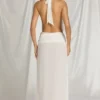 Kaeli Maxikleid mit Neckholder in Weiß Kaeli Maxikleid mit Neckholder in Weiß
