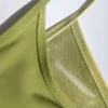 Kariba Metallic-Bikinioberteil mit Lagen-Effekt in Grün