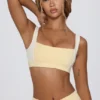 Kontrast-Sport-BH in Lemon Marl Kontrast-Sport-BH in Lemon Marl
