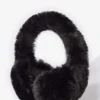Kunstfell-Ohrenschützer in Schwarz Kunstfell-Ohrenschützer in Schwarz