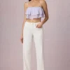 Bobbi Mid-Rise Barrel-Leg Jeans in Ecru-Waschung Bobbi Mid-Rise Barrel-Leg Jeans in Ecru-Waschung