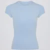 Langarm-T-Shirt mit Cut-outs in Sky Langarm-T-Shirt mit Cut-outs in Sky