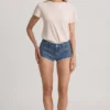 Lanori Hotpants mit niedriger Leibhöhe in Mittelblau Lanori Hotpants mit niedriger Leibhöhe in Mittelblau
