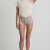 Lanori Low-Rise-Hotpants in Ecru