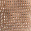 Lasma verziertes A-Linien-Minikleid mit Neckholder in Mandel