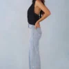 Lorielle Mid-Rise Straight-Leg Jeans aus hellem Denim Lorielle Mid-Rise Straight-Leg Jeans aus hellem Denim