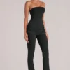 Lumi Mid-Rise Fitted Trousers in Schwarz Lumi Mid-Rise Fitted Trousers in Schwarz