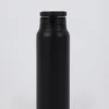 Magnetische, thermisch isolierte Edelstahl-Trinkflasche in Schwarz