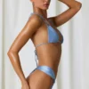 Mahina Bikinihosen mit Rüschen in Himmelblau Mahina Bikinihosen mit Rüschen in Himmelblau