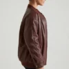Maple Kunstlederjacke in Braun Maple Kunstlederjacke in Braun