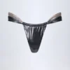 Maravi Bikinihose mit Rüschen in Silber-Chrom