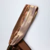Maravi Bikinihosen mit Rüschen in Bronzegold