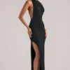 Mayda Ärmelloses Maxikleid  in Schwarz