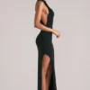 Mayda Ärmelloses Maxikleid  in Schwarz