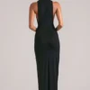 Mayda Ärmelloses Maxikleid  in Schwarz