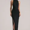 Mayda Ärmelloses Maxikleid  in Schwarz