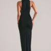 Mayda Ärmelloses Maxikleid  in Schwarz