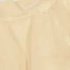 Mini-Skort aus gebürstetem Jersey mit gekreuztem Bund in Lemon Marl Mini-Skort aus gebürstetem Jersey mit gekreuztem Bund in Lemon Marl