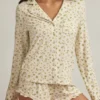 Mirae Modal-Pyjama-Oberteil mit langen Ärmeln und Zitronenprint Mirae Modal-Pyjama-Oberteil mit langen Ärmeln und Zitronenprint