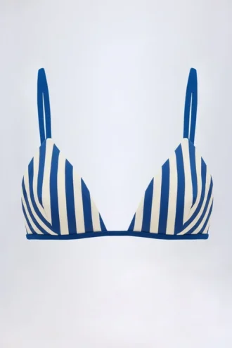 Montauk Triangel-Bikinioberteil in Marineblau