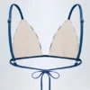 Montauk Triangel-Bikinioberteil in Marineblau