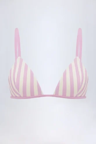 Montauk Triangel-Bikinioberteil in Mauve