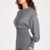 Moya Langarm-Jumpsuit aus feinem Strick in Grau Moya Langarm-Jumpsuit aus feinem Strick in Grau