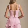 Nada Minirock mit Lagen und Falten in Soft Pink Nada Minirock mit Lagen und Falten in Soft Pink