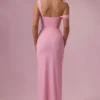 Naelle Mesh-Drapiertes Korsettkleid in Candyfloss Pink Naelle Mesh-Drapiertes Korsettkleid in Candyfloss Pink