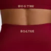 Nahtlose Super Sculpt Leggings in Burgunderrot Nahtlose Super Sculpt Leggings in Burgunderrot