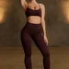 Nahtlose Super-Sculpt-Leggings in Chocolate Nahtlose Super-Sculpt-Leggings in Chocolate