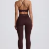 Nahtlose Super-Sculpt-Leggings in Chocolate Nahtlose Super-Sculpt-Leggings in Chocolate