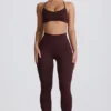 Nahtlose Super-Sculpt-Leggings in Chocolate Nahtlose Super-Sculpt-Leggings in Chocolate