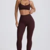 Nahtlose Super-Sculpt-Leggings in Chocolate Nahtlose Super-Sculpt-Leggings in Chocolate