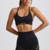 Nahtlose Super Sculpt Mini-Shorts in Schwarz Nahtlose Super Sculpt Mini-Shorts in Schwarz