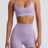 Super Sculpt nahtlose Mini-Shorts in Soft Lilac Super Sculpt nahtlose Mini-Shorts in Soft Lilac