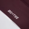 Nahtloser Super Sculpt Sport-BH mit gekreuzten Trägern in Burgunderrot