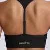 Nahtloser Super Sculpt T-Back-Sport-BH in Schwarz Nahtloser Super Sculpt T-Back-Sport-BH in Schwarz