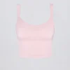 Nahtloses Longline-Oberteil „Super Sculpt“ in Puderrosa Nahtloses Longline-Oberteil „Super Sculpt“ in Puderrosa