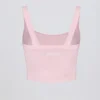 Nahtloses Longline-Oberteil „Super Sculpt“ in Puderrosa Nahtloses Longline-Oberteil „Super Sculpt“ in Puderrosa