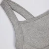 Nahtloses Super Sculpt Longline-Oberteil in Grau meliert Nahtloses Super Sculpt Longline-Oberteil in Grau meliert
