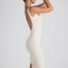 Navi Modal Midaxi-Kleid mit Spitzenbesatz in Elfenbein Navi Modal Midaxi-Kleid mit Spitzenbesatz in Elfenbein